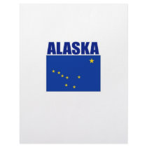 Alaska Flag letterhead by bartstshirts Alaska Flag letterhead