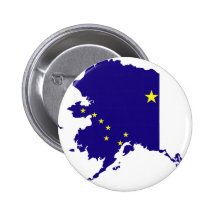 Alaska Flag Map Pins