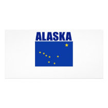 Alaska Flag photo cards