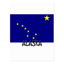 Alaska Flag Post Card