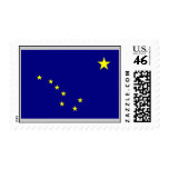 Alaska Flag Postage Stamp