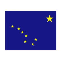 Alaska Flag Postcard