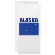 Alaska Flag rack cards