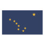 Alaska Flag Rectangle Stickers