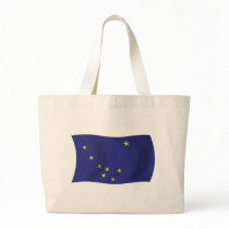 Alaska Flag Tote Bag by LivingFlags2 Alaska Flag Tote Bag