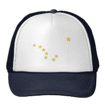 ALASKA FLAG TRUCKER HAT