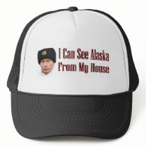 Alaska from my house hats