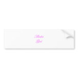 Alaska Girl Bumper Sticker
