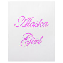 Alaska Girl letterhead by bartstshirts Alaska Girl letterhead
