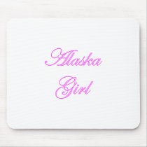Alaska Girl mousepads by bartstshirts Alaska Girl mousepads