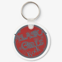 Alaska Girls Rock keychains by kwit35 Alaska Girls Rock keychains