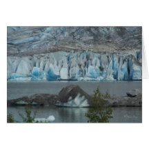 Alaska Glacier Greeting Card
