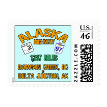 Alaska Highway Stamp
