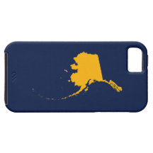 Alaska in Blue and Gold iPhone 5 Cases