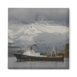 Alaska Juris, F. C. A. trawler in Dutch Harbor, AK Magnet