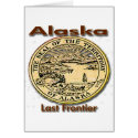 Alaska Last Frontier State Seal cards