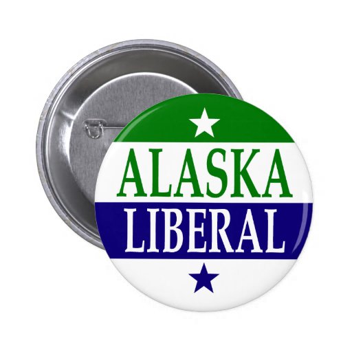 Alaska Liberal Button