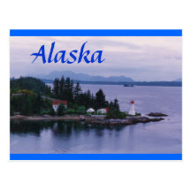 Alaska Lighthouse Post Card