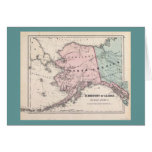 Alaska Map/Sourdough card