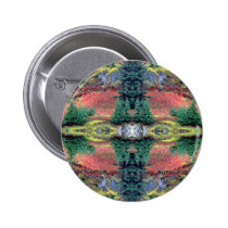 Alaska Mountainside Kaleidoscope buttons