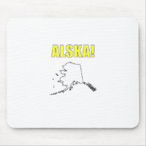 Alaska! mousepads by bartstshirts Alaska! mousepads