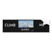 Alaska, Mt Mckinley Bumper Stickers
