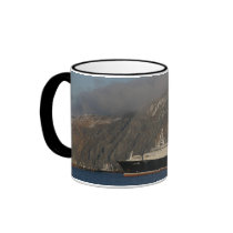 Alaska Ocean, Factory Trawler in Dutch Harbor, AK Coffee Mugs