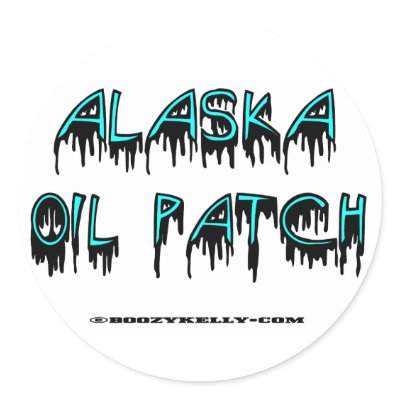 Alaska Oil Patch Oil Field Sticker by boozykelly