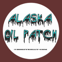 Alaska Oil Patch Oil Field Sticker by boozykelly Alaska Oil Patch Oil Field Sticker