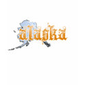 Alaska Orange Vintage long sleeve t-shirts by fathoms Alaska Orange Vintage long sleeve t-shirts