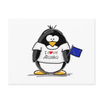Alaska Penguin Post Cards