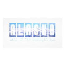 Alaska Photo Card Template