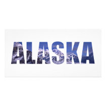 Alaska Custom Photo Card