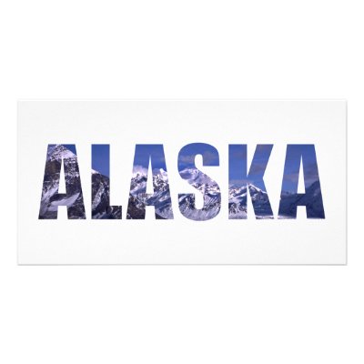 Alaska Custom Photo Card by bartstshirts