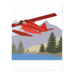 Alaska Plane Postcard