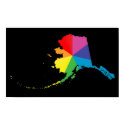 alaska pride. angled. posters