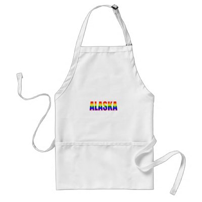 Alaska Pride Aprons by bartstshirts