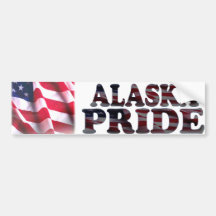 Alaska Pride Bumper Sticker