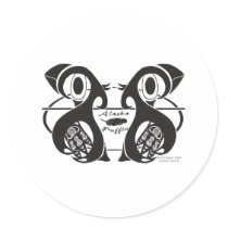 Alaska Puffin stickers