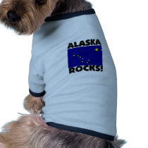Alaska Rocks pet clothing by flagshirt Alaska Rocks pet clothing