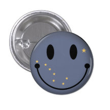 Alaska Smiley Button