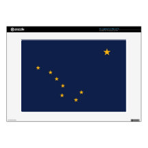 Alaska State Flag 15" Laptop Decal