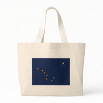 Alaska State Flag Tote Bags