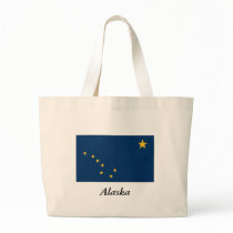 Alaska State Flag Tote Bag