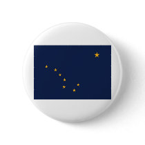 Alaska State Flag Button