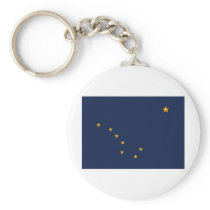 Alaska State Flag Keychain