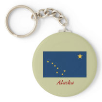 Alaska State Flag Keychains