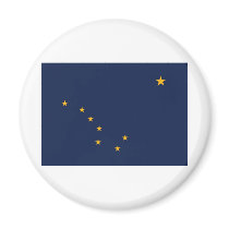 Alaska State Flag Magnets