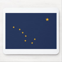 Alaska State Flag Mousepads