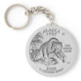 Alaska State Quarter Keychain
